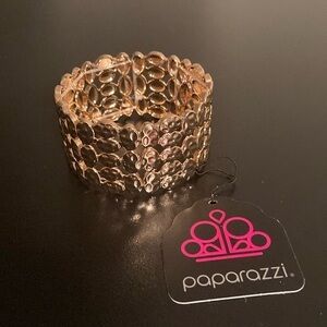 Paparazzi Shimmering Gold Bracelet